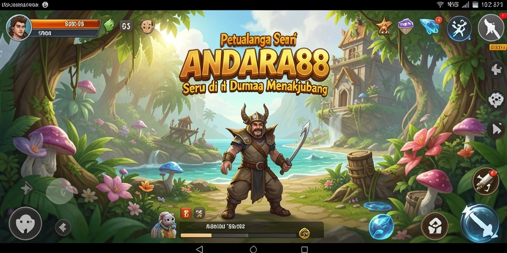 Tampilan gameplay seru dari ANDARA88 dalam petualangan menakjubkan.