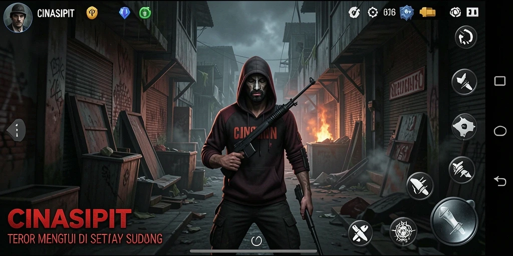 Gameplay menegangkan CINASIPIT dengan suasana mencekam