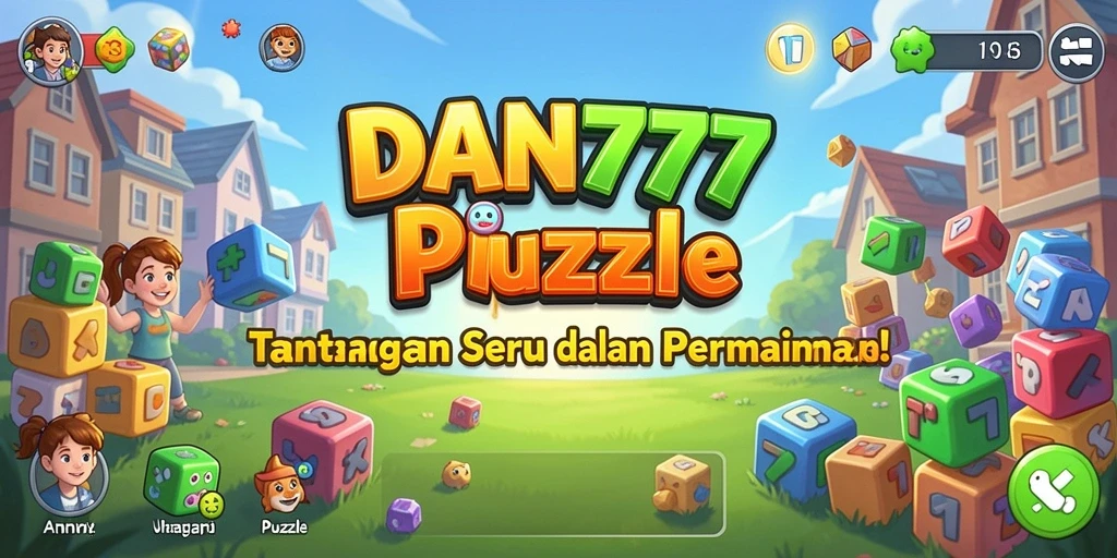 Gameplay seru dari puzzle DAN777 yang menantang.
