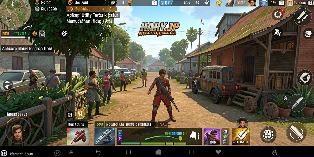 Tampilan aplikasi HARAPJP yang intuitif dan modern.