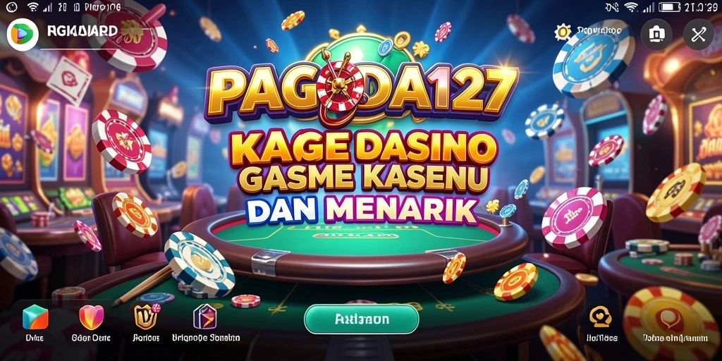 Tampilan gameplay seru PAGODA127 dengan grafik menawan dan pengalaman kasino yang mengasyikkan.