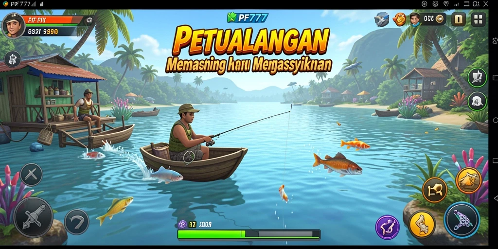 Tangkapan ikan besar dalam game PF777 yang menarik.