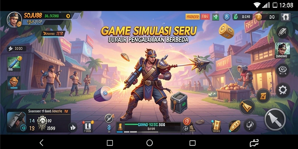 Tampilan gameplay SOJU88 dengan grafis yang menarik.